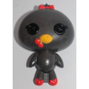 MGA Lalaloopsy Doll Cherry Replacement Pet Blackbird 2013 Black Bird 3 Inch